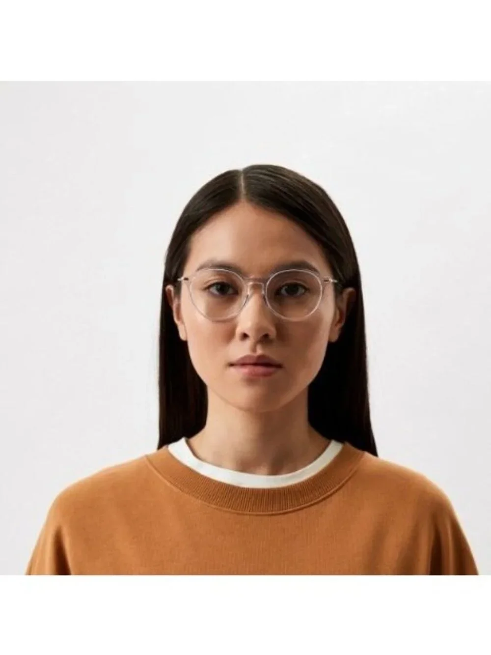 Burberry BE2365 3024 Round Eyeglasses 51mm - Transparent
